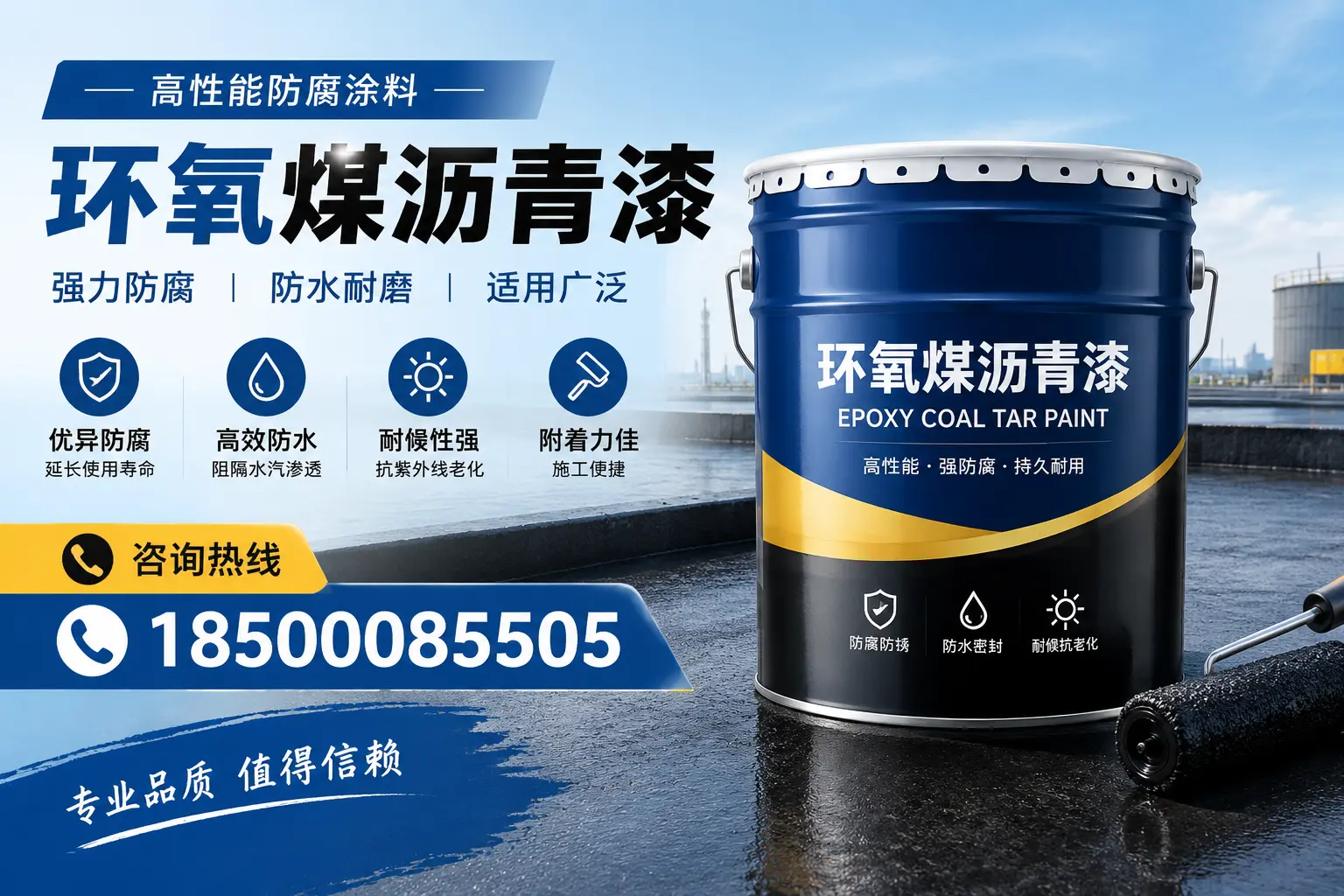 环氧煤沥青漆的主要成分与功能，汕头用户深度了解
